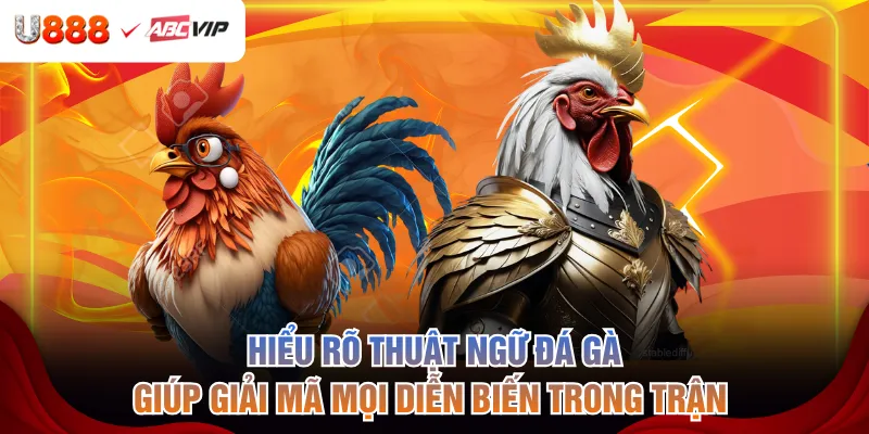 Hiểu rõ thuật ngữ đá gà giúp giải mã mọi diễn biến trong trận 