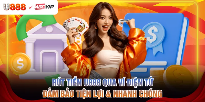 Rút tiền U888 qua ví điện tử đảm bảo tiện lợi & nhanh chóng