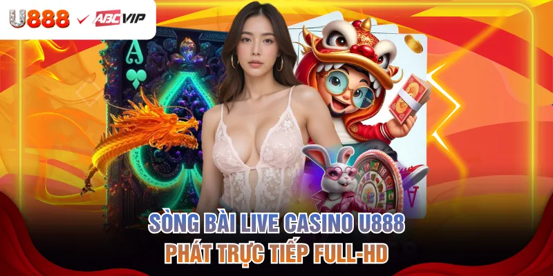 Sòng bài Live Casino U888 phát trực tiếp Full-HD